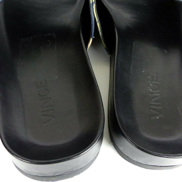 Vince Mens Wasco Printed Leaves Canvas Slides main image 5
